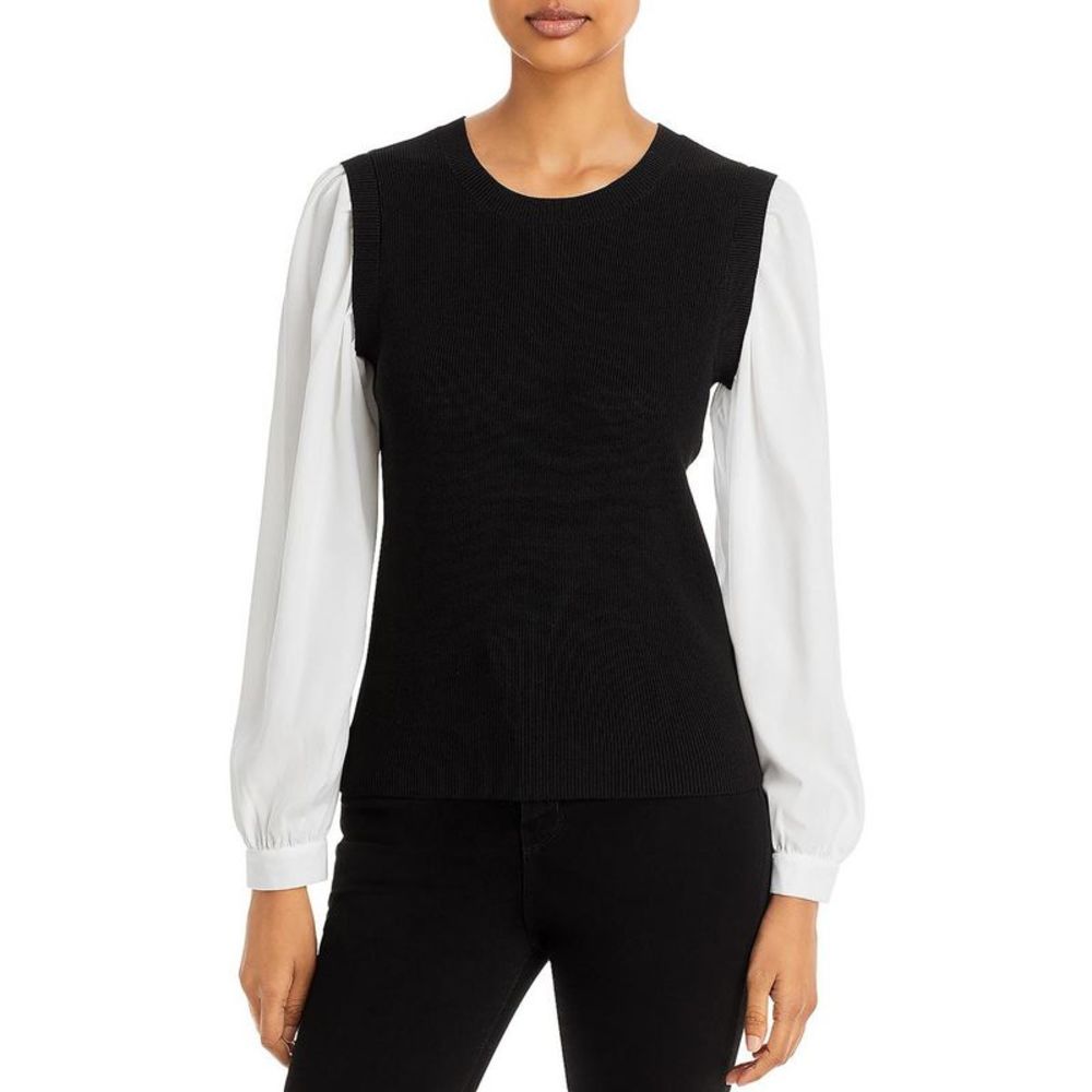 Karl Lagerfeld Black and White Sweater
